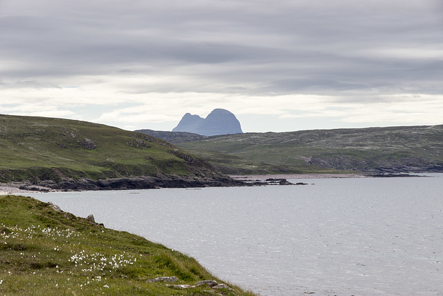 Suliven over Balchladich Bay