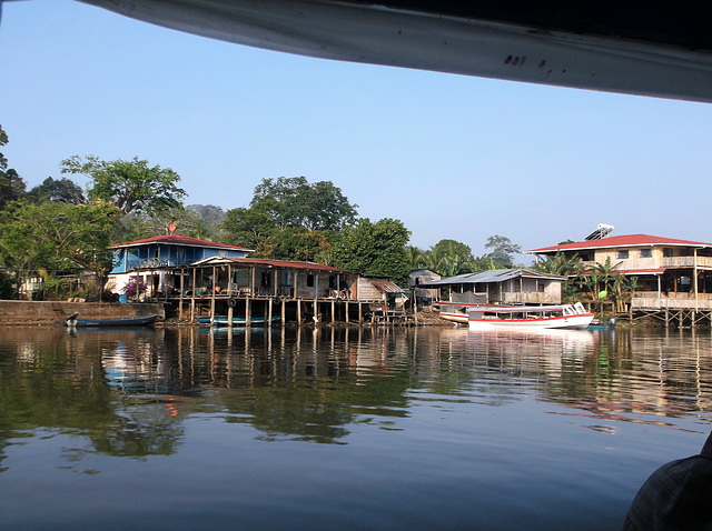 Village maritime du Nicaragua