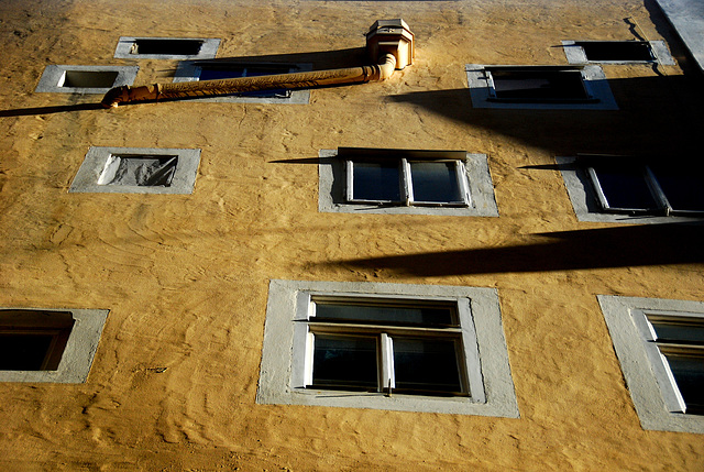 Fenster in der Seitengasse