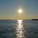 Sonnenuntergang in der Lagune von Venedig