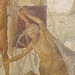 Detail of the Wall Painting with Hercules Grabbing the Centaur Nessus in the Naples Archaeological Museum, July 2012