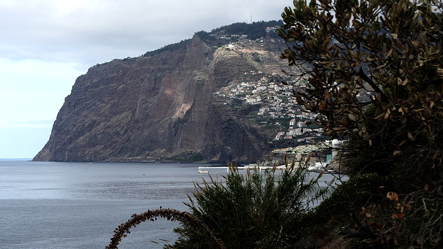 Madeiran coastling from Funchal