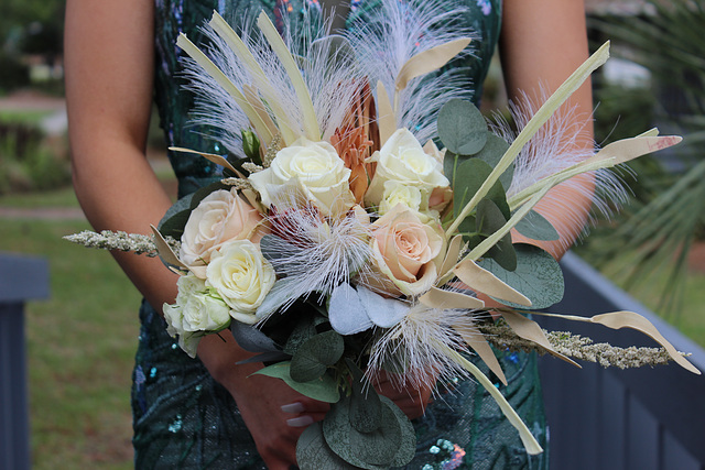 # 1 )THE BOUQUET !!  Junior - Senior Prom.... Grandaughter , soon will be 17 !!