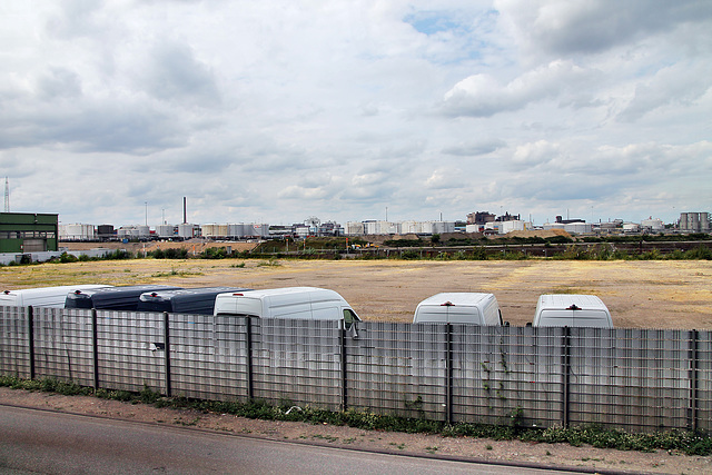 Gewerbegebiet am Hafen (Duisburg-Ruhrort) / 22.07.2023