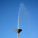 Bulgaria, Sapareva Banya, Spray of Erupting Geyser