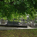 autumnal bench and fence ;-)