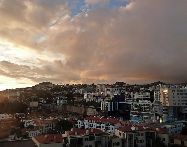 Abendstimmung in Funchal