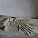 rampton church, cambs   (29) c14 effigy of knight , perhaps a de lisle tomb