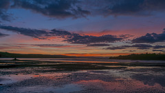 Sunset on the River Clyde Sunset on the River Clyde