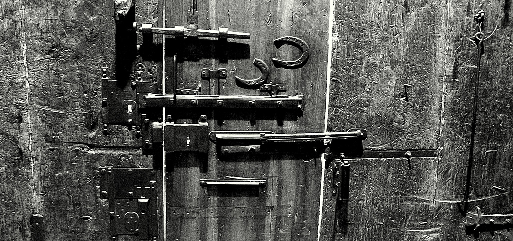 Open the door