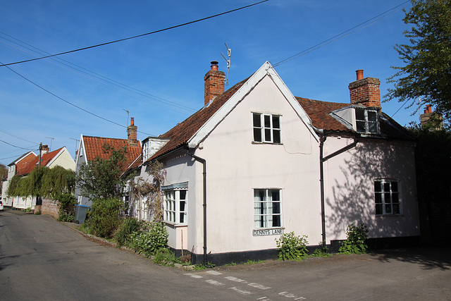 Corner of Dennys Lane, Kelsale, Suffolk