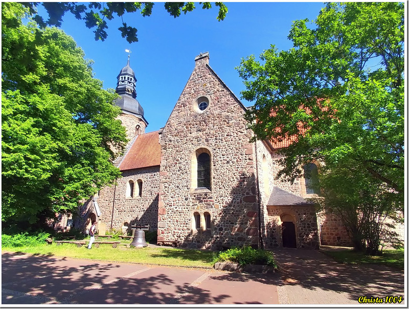 Die fast zerstörte Kirche