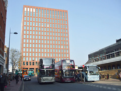 DSCF6807 Reading Buses and a First Berkshire coach - 6 Apr 2017
