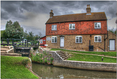 Stoke Lock, River Wey Navigation