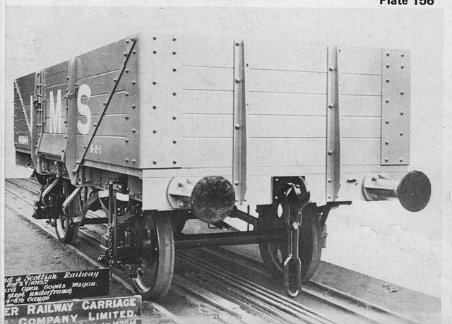 cam - LMS 5-plank, 12 tons, open wagon no.406644 [image]