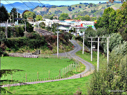 Approaching Taumarunui.