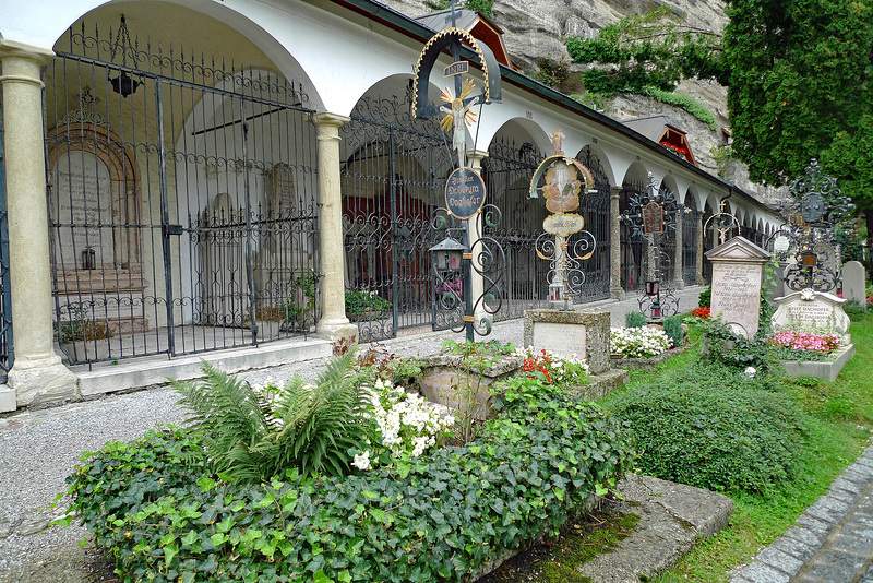 Austria - Salzburg, Petersfriedhof