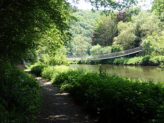 Hängebrücke über die Große Nister