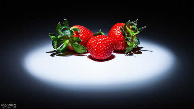 Charles Coderre - Trio de fraises