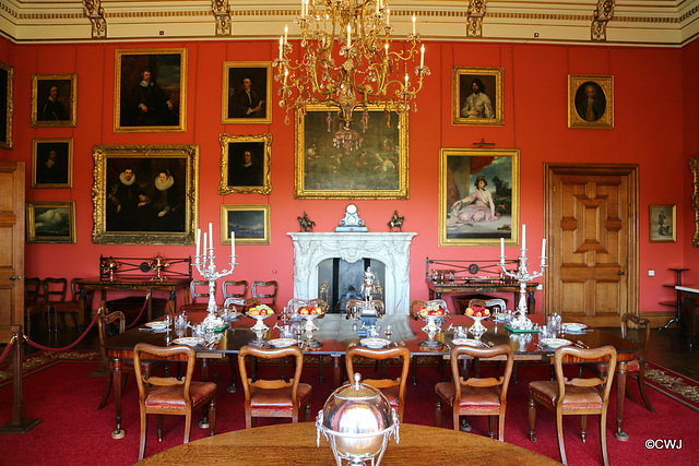 Raby Castle Dining room