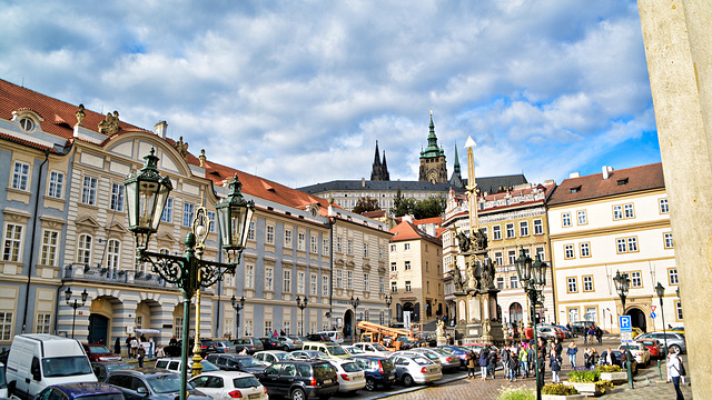 Malostranské Platz Prag