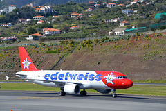 Gelandet, HB-IHY Edelweiss Air Airbus A320-214 - cn 947