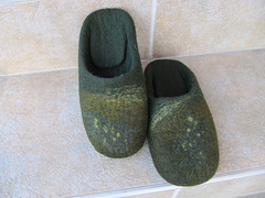 felted slippers
