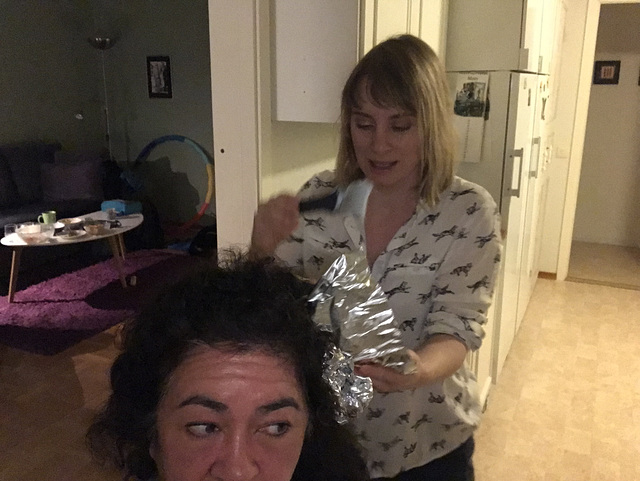 hair streak experiment