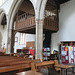 great dunmow church, essex,c15 arcade and balcony extension to porch chapel