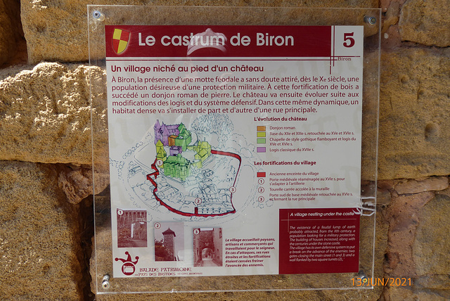 Le Castrum de BIRON