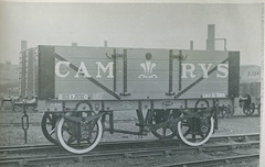 cam - 4-plank, 10 tons, open wagon no.2349 [image]