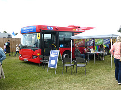 NHS Covid-19 vaccination bus at the Suffolk Show - 1 Jun 2022 (P1120055)