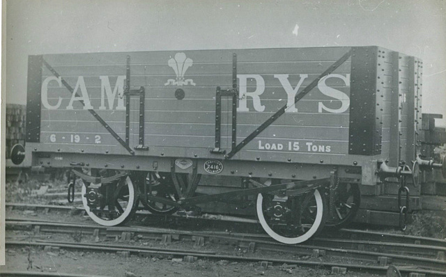 cam - 8-plank, 15 tons, open wagon no.2416 [image]
