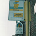 De Lijn bus stop sign at Oost Cappel - 25 Aug 2003