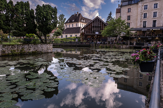 Dole - Jura - France - le canal des Tanneurs