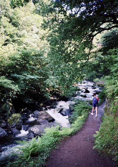 East Lyn River (Scan from July 1991)