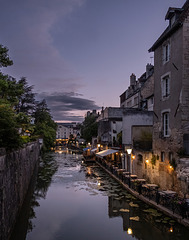 Dole - Jura - France - le canal des Tanneurs