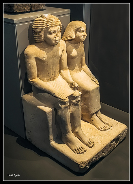 Pareja en el antiguo Egipto Pareja en el antiguo Egipto