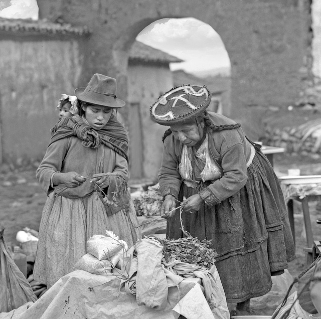 In the Chinchero Market  in 1982