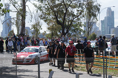 Racing Cars At Albert Park