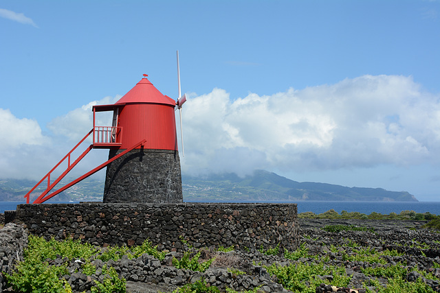 Azores, The Island of Pico, Gift Shop in the Layout of an Old Mill