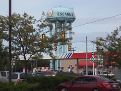 Escanaba water tower
