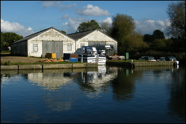 Salters boatyard at Donnington