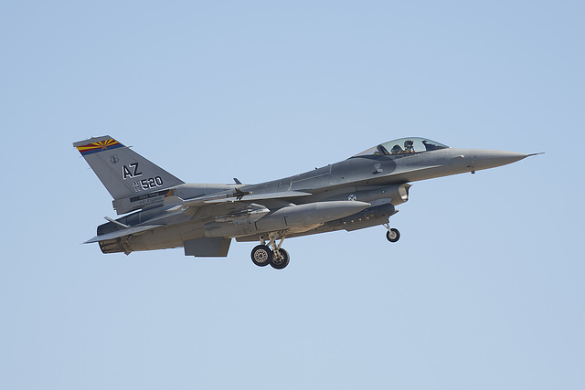 162nd Fighter Wing General Dynamics F-16C Fighting Falcon 88-0520 "El Tigre"