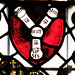 great dunmow church, essex, trinity arms in c15 glass