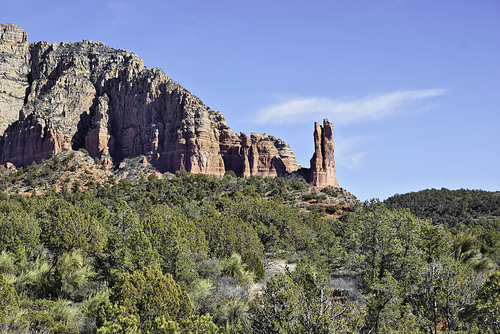 Rock Chimneys – Courthouse Butte Trail, Sedona, Arizona