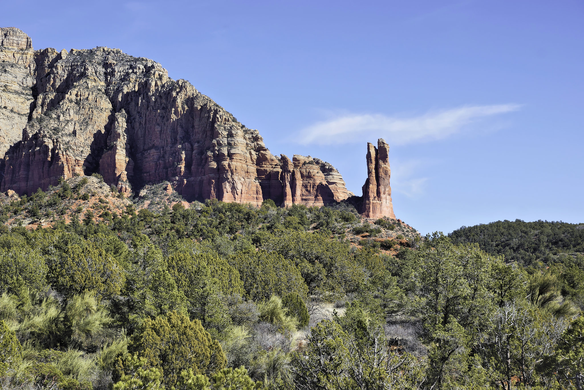 Rock Chimneys – Courthouse Butte Trail, Sedona, Arizona