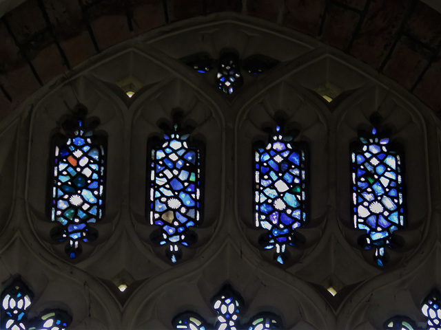 berry pomeroy church, devon  , c20 glass by christopher whall 1908 (3)