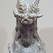 Detail of a Monopodium in the Shape of a Goat in the Boston Museum of Fine Arts, January 2018