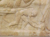 Detail of a Relief with Dionysos in the National Archaeological Museum in Athens, May 2014